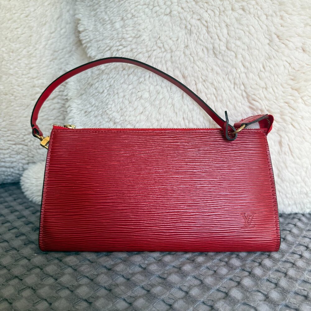 Red Louis Vuitton Purse